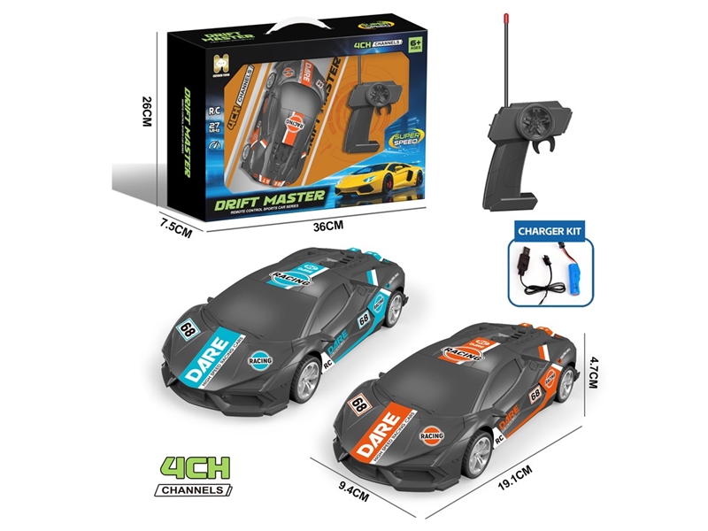 4-CHANNE R/C CAR（INCLUDED BATTERY）2COLORS - HP1248689