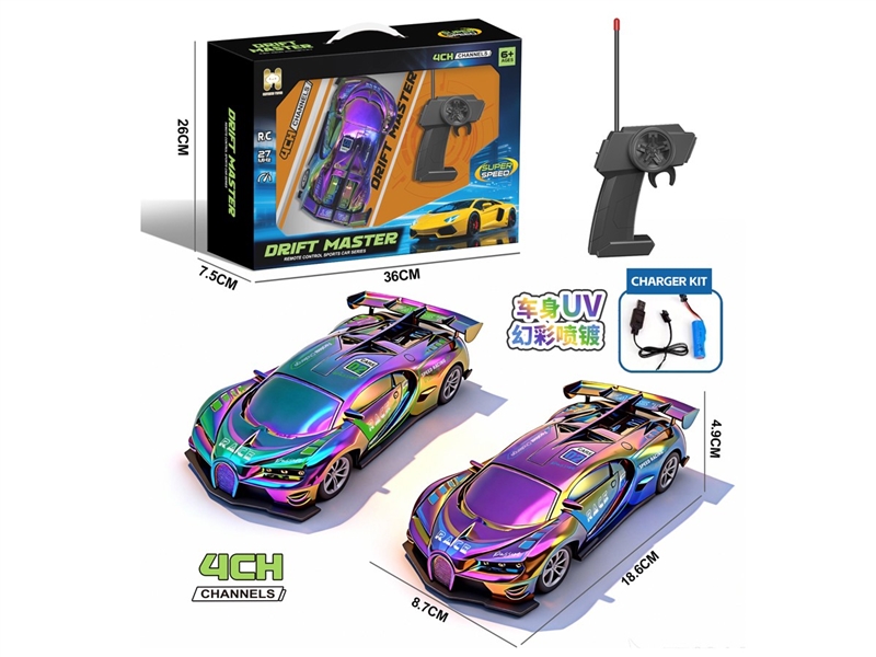 4-CHANNE R/C CAR（INCLUDED BATTERY）2COLORS - HP1248690