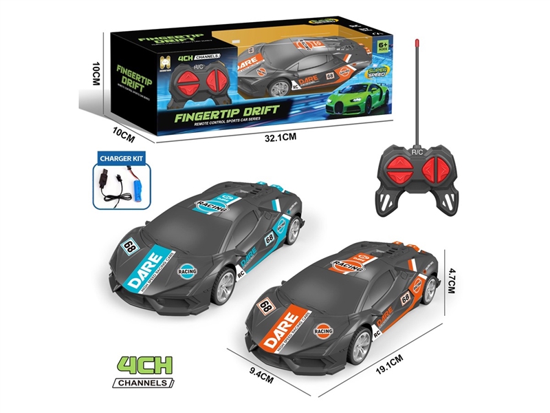 4-CHANNE R/C CAR（INCLUDED BATTERY）2COLORS - HP1248692