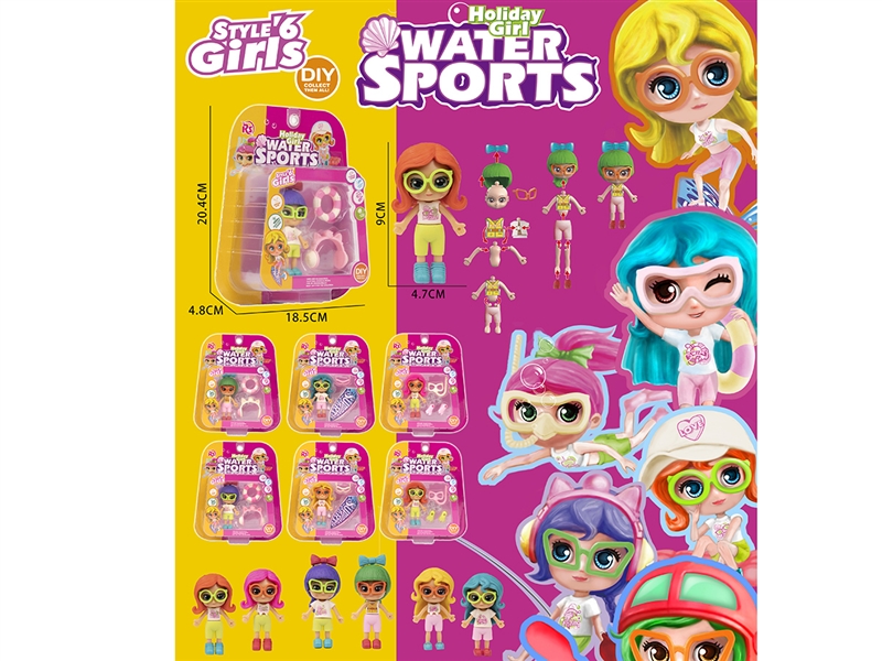 DIY ASSEMBLY GIRL,6ASST - HP1248822