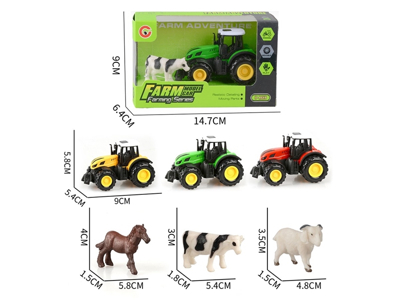 PULL BACK FARM TRUCK - HP1248954