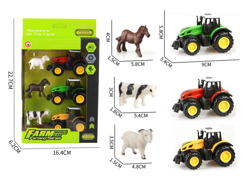 PULL BACK FARM TRUCK - HP1248975