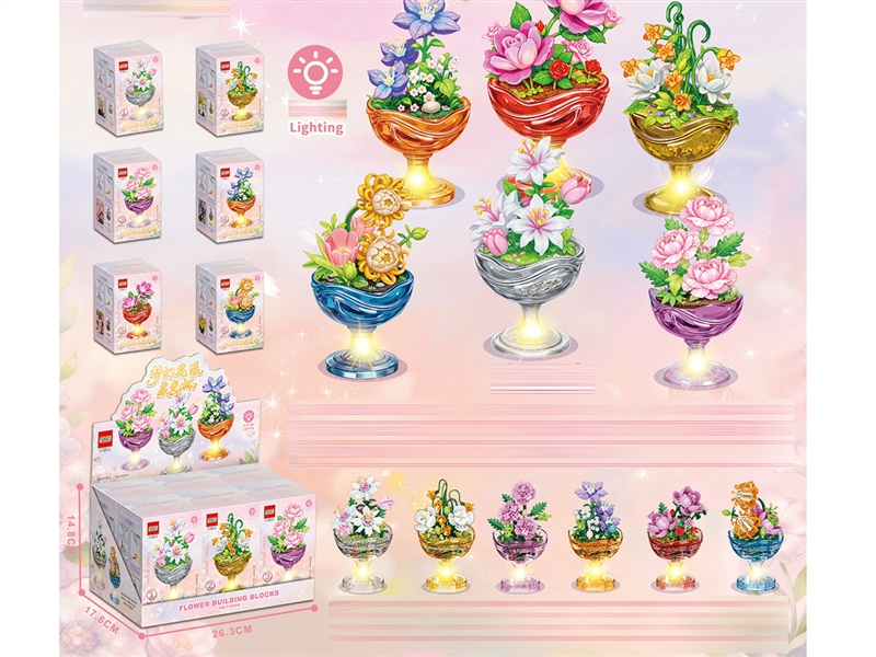 BUILDING BLOCK 6PCS/DISPLAY BOX - HP1249233