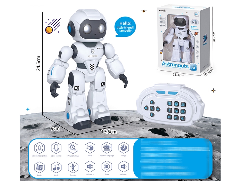 R/C AI ROBOT W/LIGHT & SOUND - HP1249286