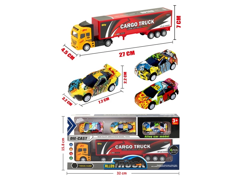 PULL BACK DIE-CAST TRUCK - HP1249336