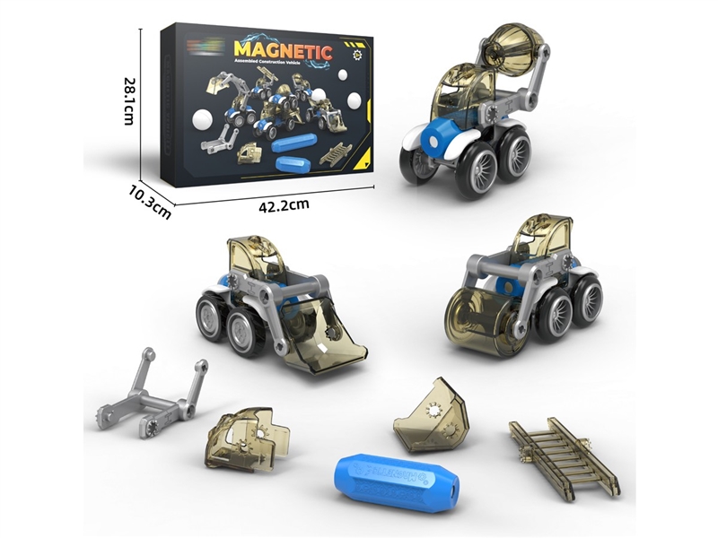 MAGNETIC ASSEMBLE TRUCK 36PCS - HP1249366