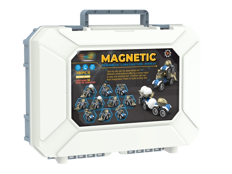MAGNETIC ASSEMBLE TRUCK 76PCS - HP1249369