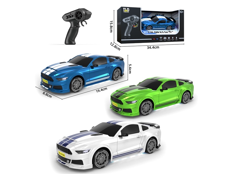 R/C CAR W/LIGHT , 3COLORS - HP1249377