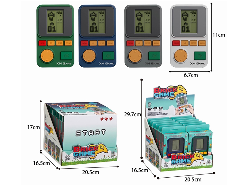 TETRIS GAME , 12PCS/DISPLAY BOX - HP1249872