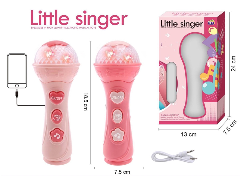 MICROPHONE W/LIGHT & MUSIC - HP1249916