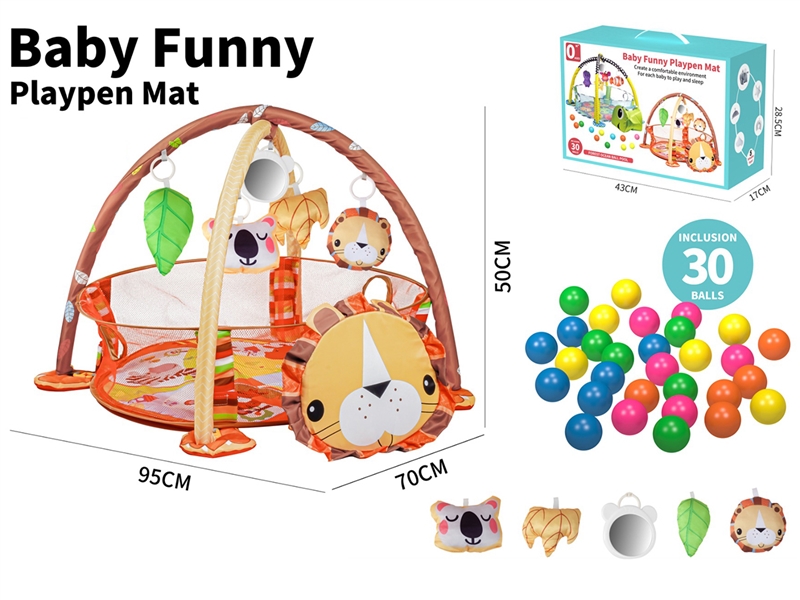 CRAWLING CARPET GYM W/30 BALL - HP1250121