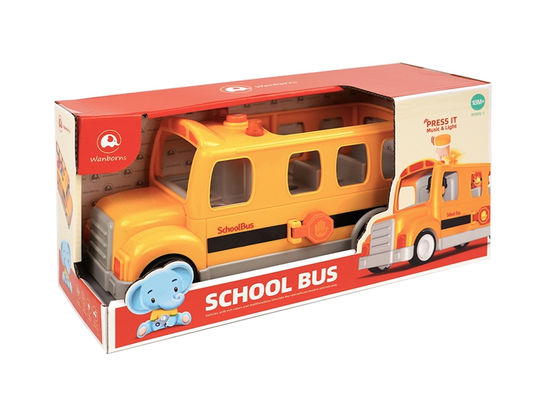 FREE WAY SCHOOL BUS W/LIGHT & MUSIC - HP1250268