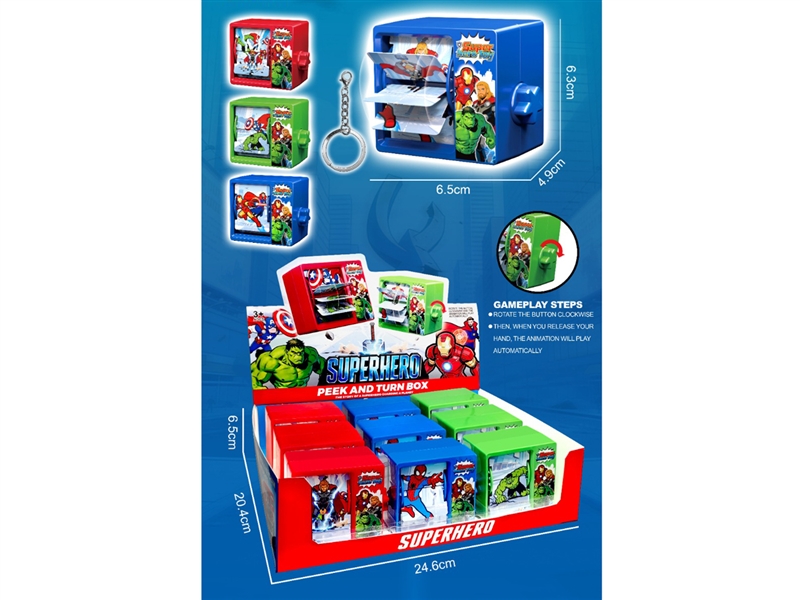 MARVEL PLAYER,9PCS/DISPLAY BOX - HP1250285