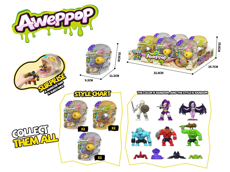 SKELETON SECRET REALM,6PCS/DISPLAY BOX - HP1250355