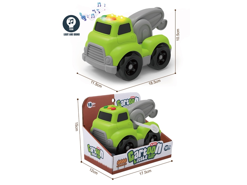 FREE WAY CONSTRUCTION CAR  W/LIGHT & MUSIC - HP1250420