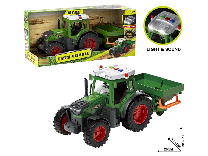 FRICTION FARM TRUCK W/LIGHT & SOUND - HP1250443