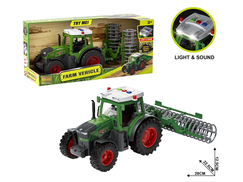 FRICTION FARM TRUCK W/LIGHT & SOUND - HP1250444