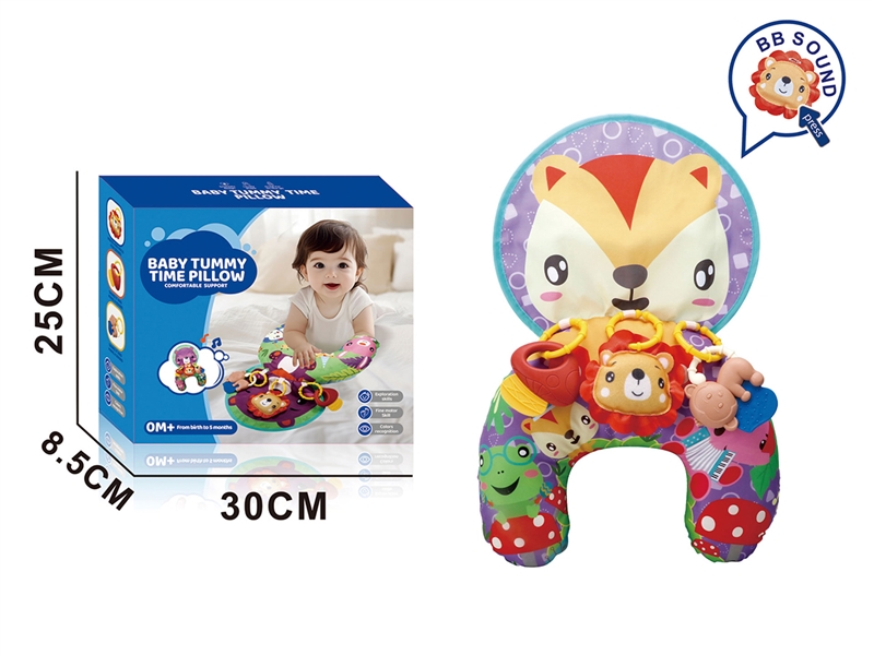 卡通益智婴儿多功能牙胶宝宝俯卧枕趴趴枕(趴趴垫） - HP1250655