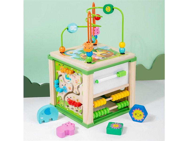 多功能方形智力盒 - HP1250894