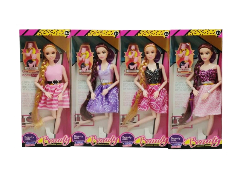 11.5寸11关节时尚芭比娃娃（4款混装） - HP1251237