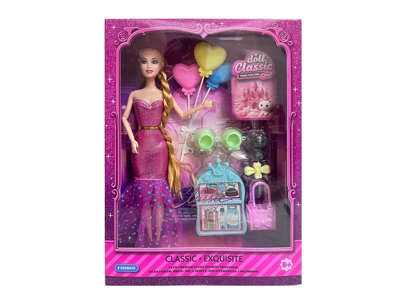 11寸9关节芭比开窗盒 - HP1251659