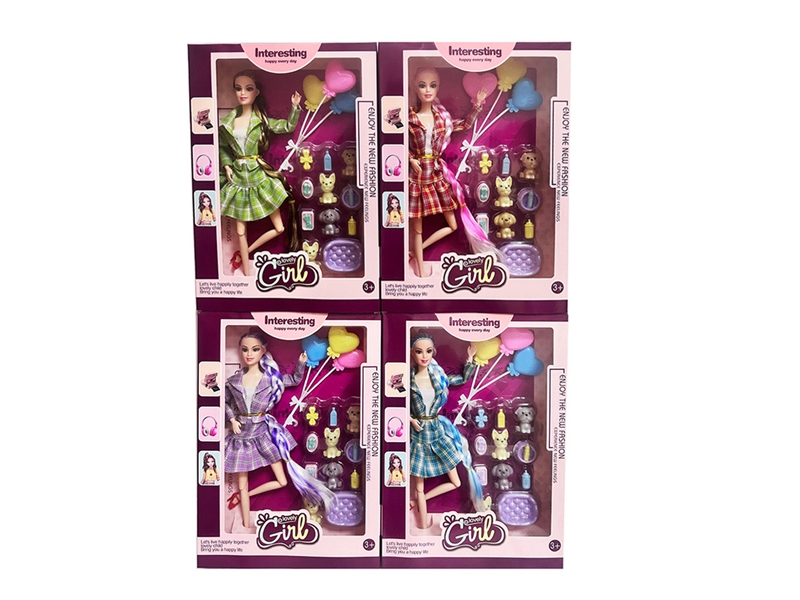 11寸11关节芭比开窗盒 - HP1251660