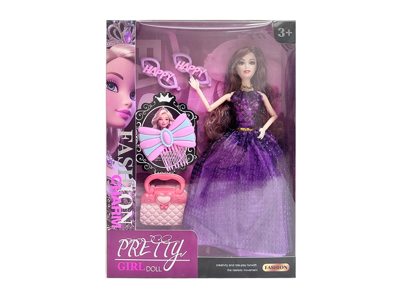 11寸9关节芭比开窗盒 - HP1251670