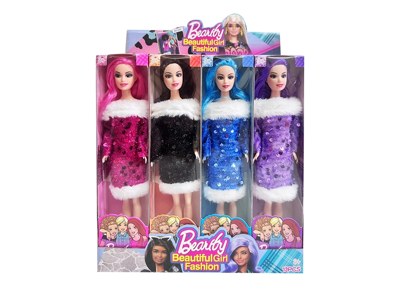 11寸活关节芭比展示开窗盒 - HP1251677