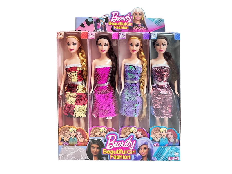 11寸活关节芭比展示开窗盒 - HP1251678