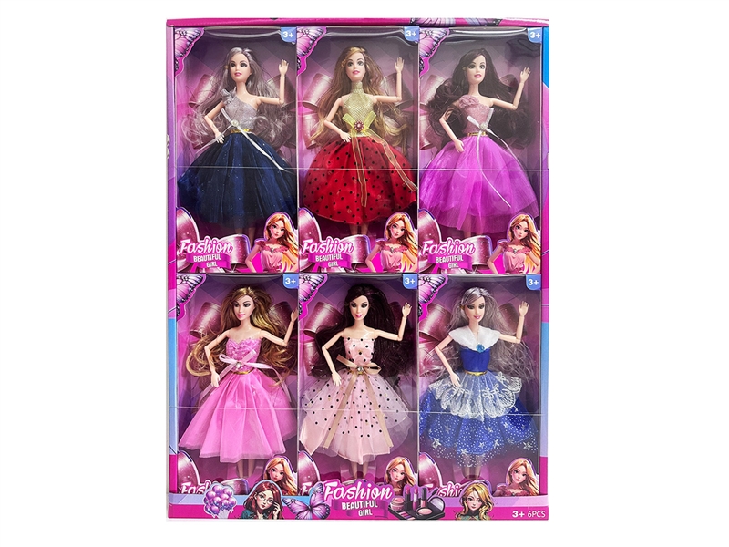 11寸9关节芭比展示开窗盒 - HP1251681