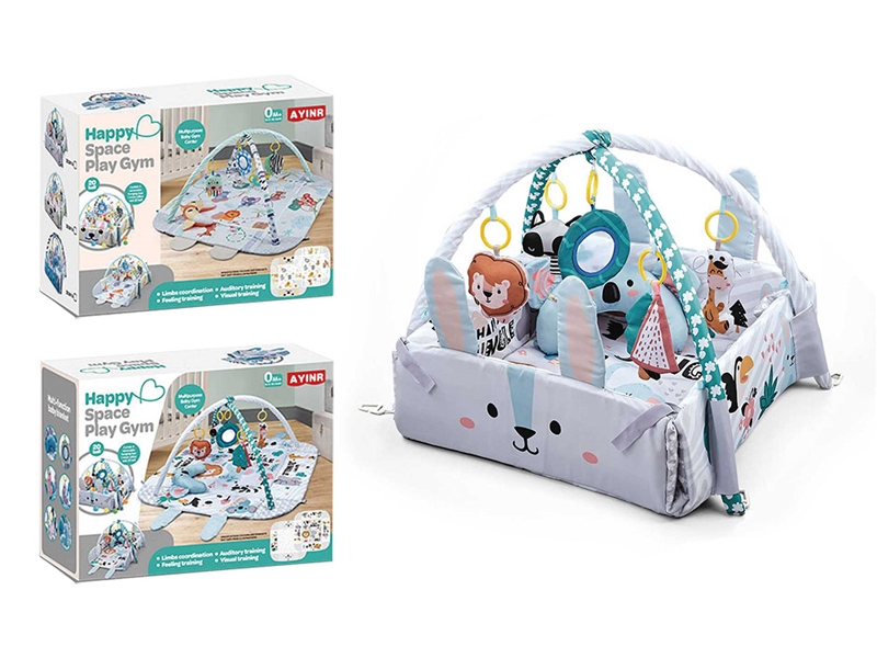 婴儿卡通多功能兔子围栏（四方4合1） - HP1252210