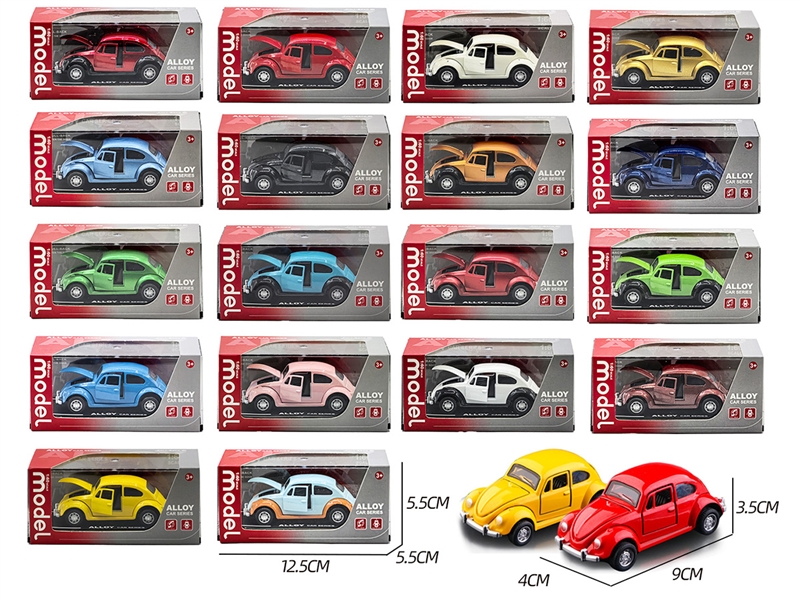 1:60甲壳虫回力合金车可开门 - HP1252287