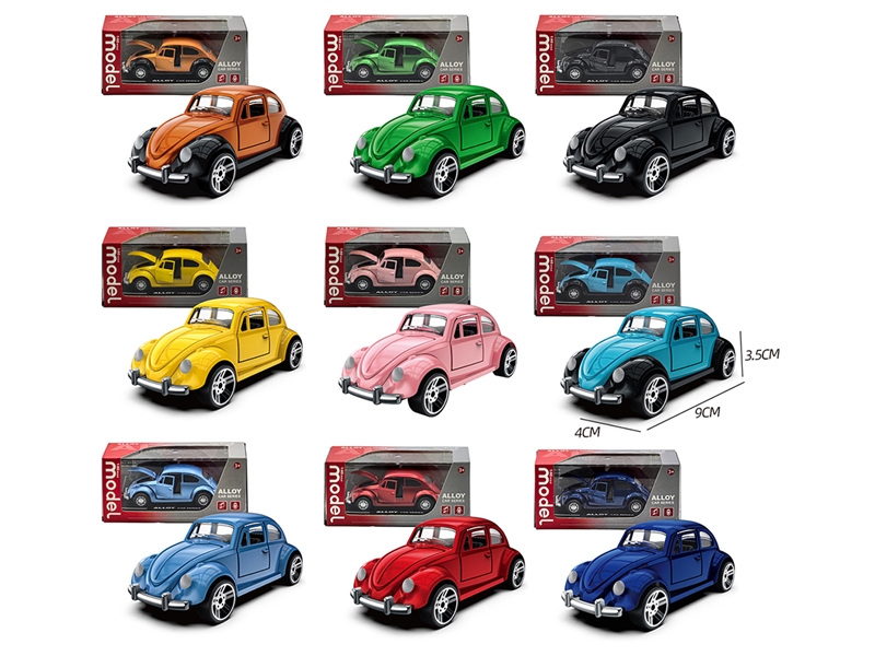 1:60甲壳虫回力合金车可开门 - HP1252290