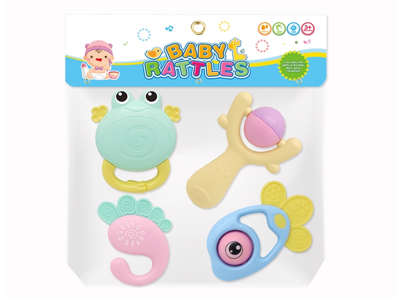 BABY RATTLE 4PCS - HP1252500