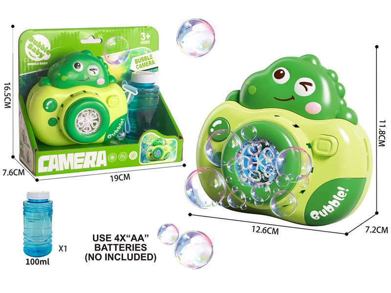 BUBBLE CAMERA W/LIGHT,100ml - HP1252650