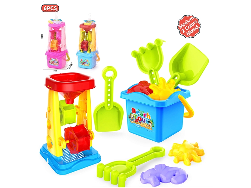 BEACH SET 6PCS,2COLOURS - HP1252753