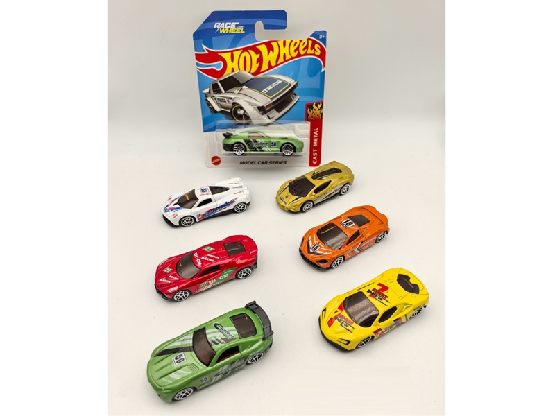 FREE WAY DIE-CAST CAR SET,6ASST - HP1252906
