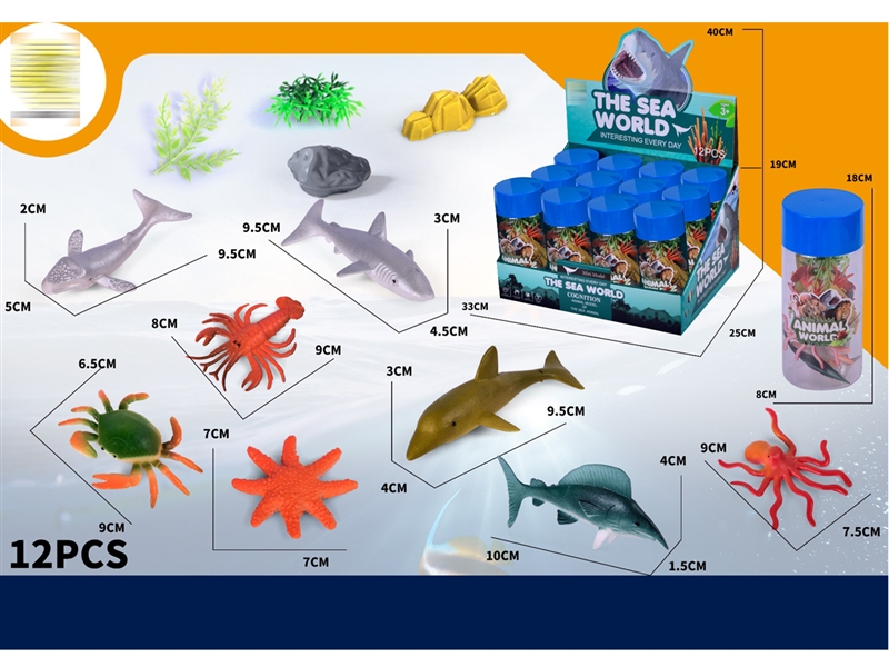 OCEAN SET，12PCS/DISPLAY - HP1253034