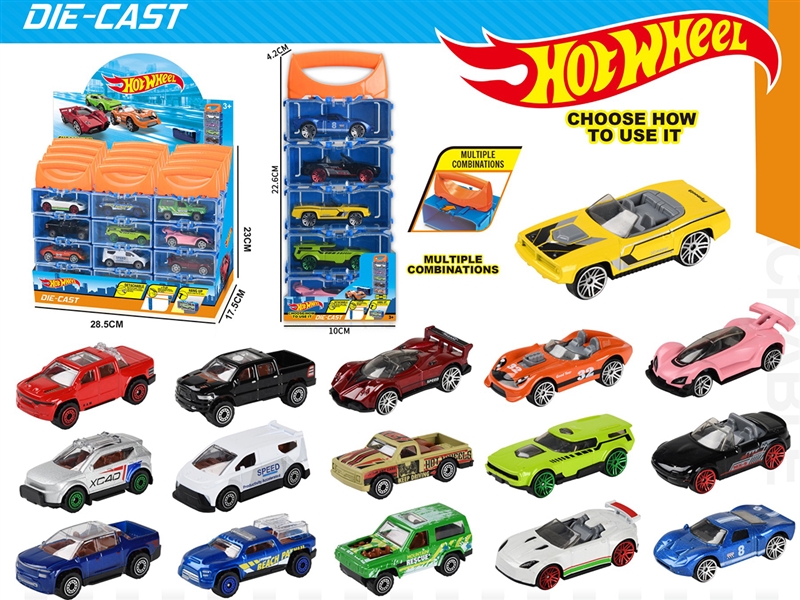 1:64FREE WAY DIE-CAST CAR,12PCS/DISPLAY - HP1253062
