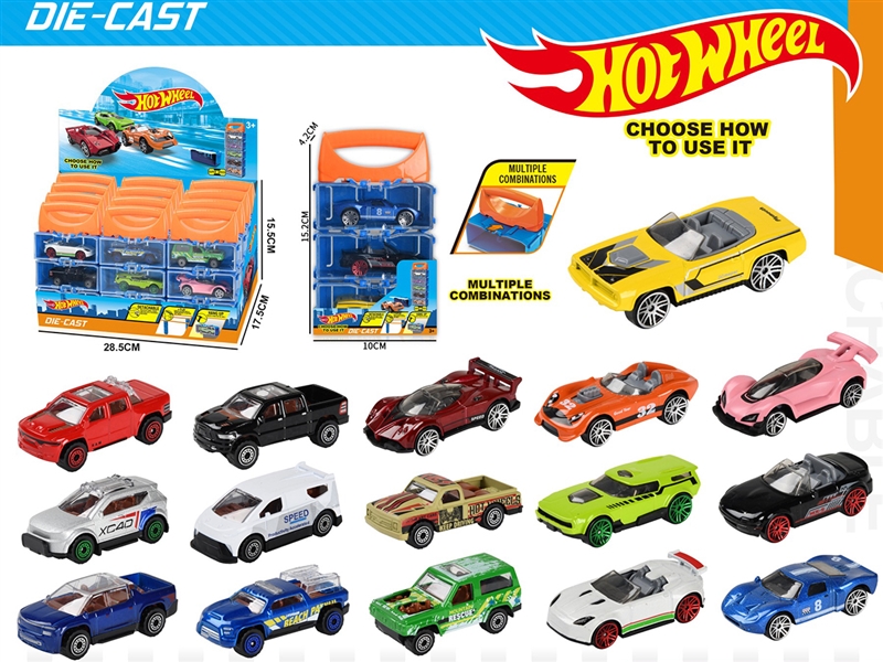1:64FREE WAY DIE-CAST CAR,12PCS/DISPLAY - HP1253066