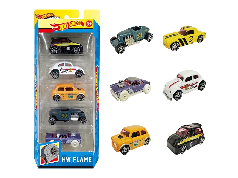 1:64 FREE WAY DIE-CAST CAR SET 5PCS - HP1253107
