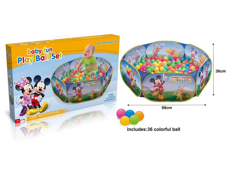 TENT W/BALL 36PCS - HP1253116