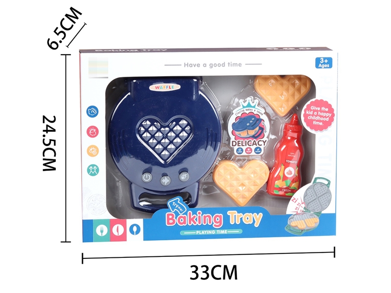 WAFFLE MAKER (INCLUDING ELECTRICITY, AG13 * 3, WITH MUSIC) (GCC) - HP1253174
