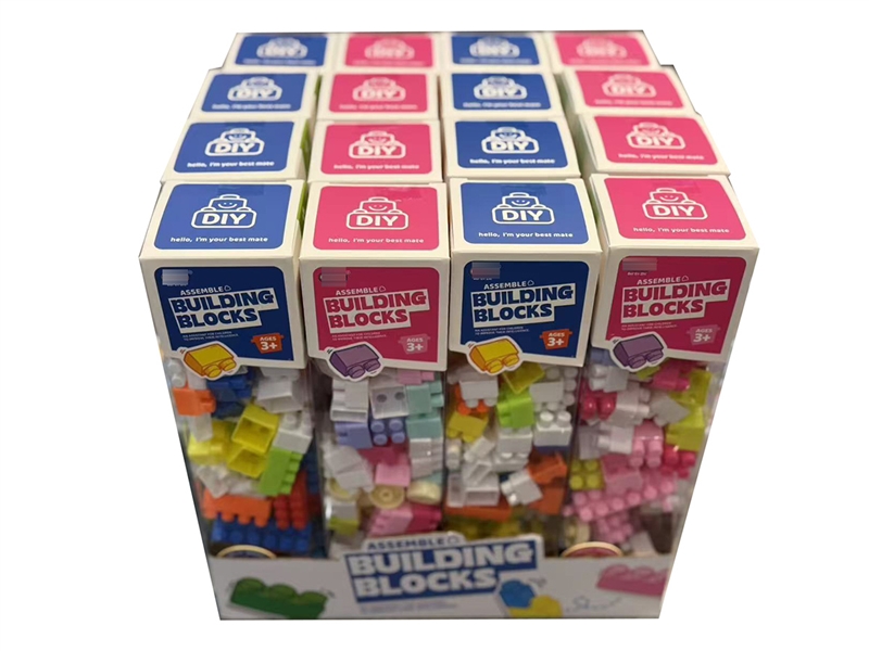 BUILDING BLOCKS 100PCS,16PCS DISPLAY BOX - HP1253294
