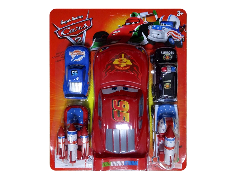 FRICTION+PULL BACK CAR SET - HP1253376