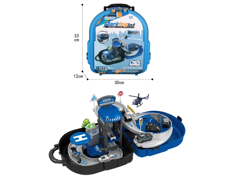 FREE WAY POLICE PARKING LOT SET - HP1253388