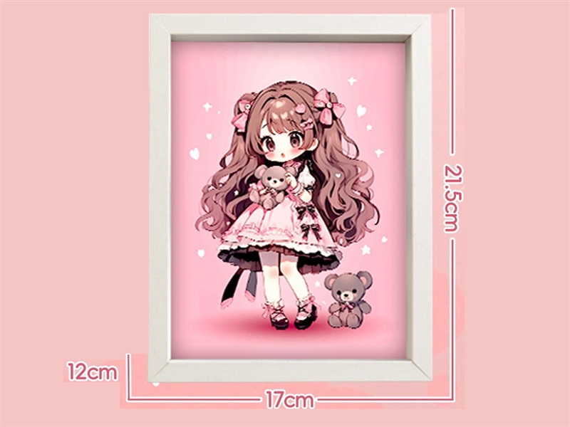 女孩3D立体画 - HP1254158
