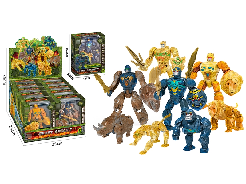 TRANSFORMABLE ROBOT,10PCS/DISPLAY BOX - HP1254571