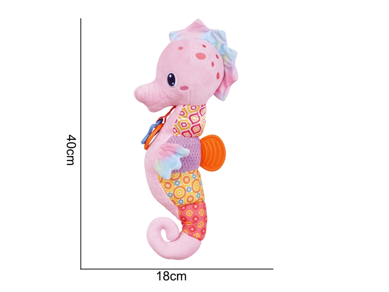 婴儿毛绒粉色海马 - HP1254872