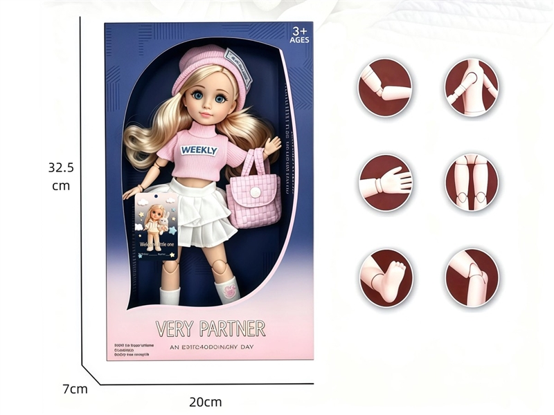 12寸3D眼12关节少女甜美
风洋娃娃 - HP1254902